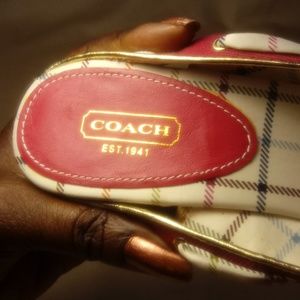 Coach Shoes - Beautiful Designer Wedge Coach Shoes - Beautiful Designer Wedge